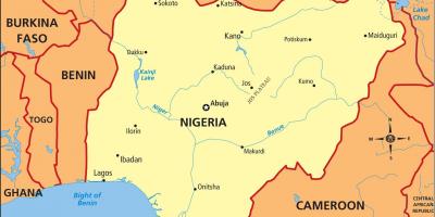 نيجيريا خريطة